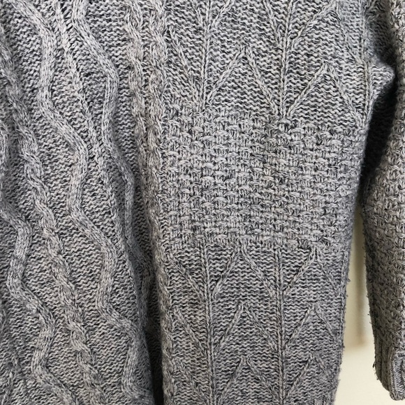Madewell Panel-stitch open cardigan grey XS - Picture 8 of 8